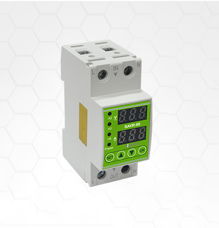 رله حفاظت جریان-ولتاژ تک فاز قابل تنظیم