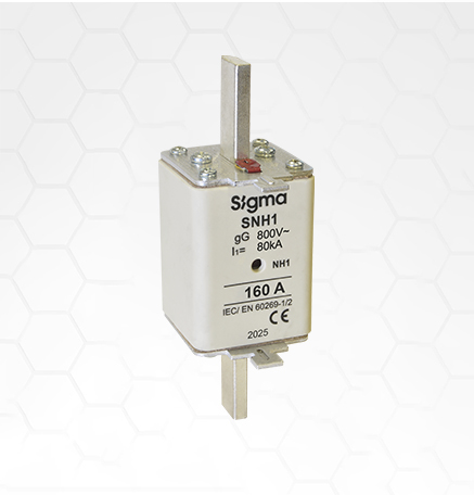 فیوزهای NH دو نشانگر سری Soligma 800V AC