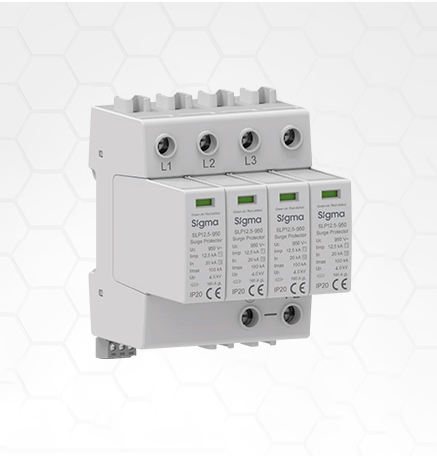 حفاظت در برابر صاعقه و نوسانات برق AC سری Soligma 800V